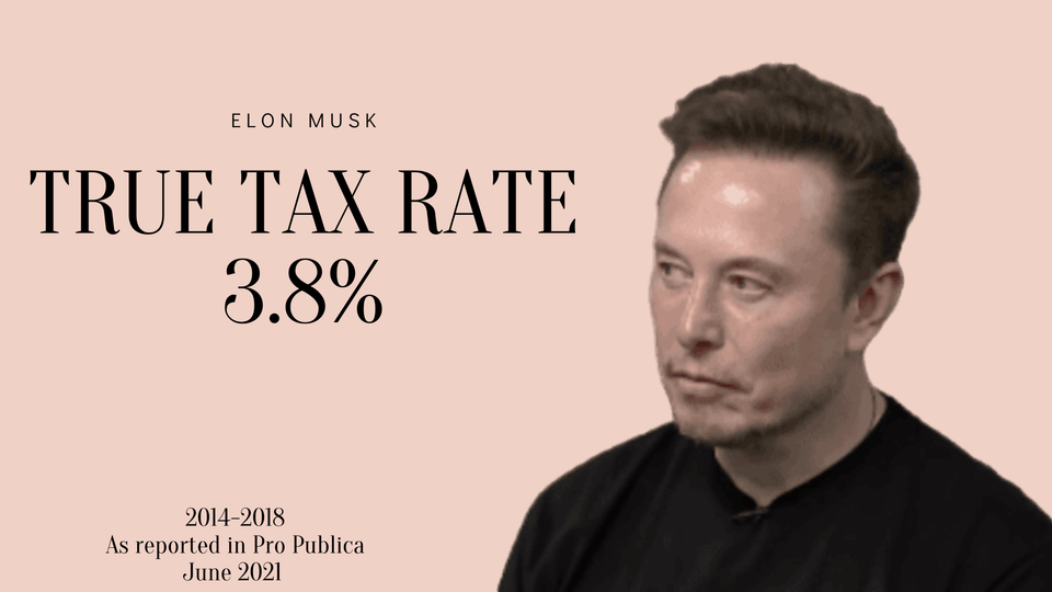 Do you think Elon Musk needs a tax cut?